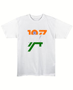 White Regular Fit T-shirt Front Design