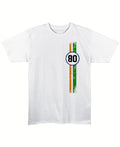 White Regular Fit T-shirt Front Design