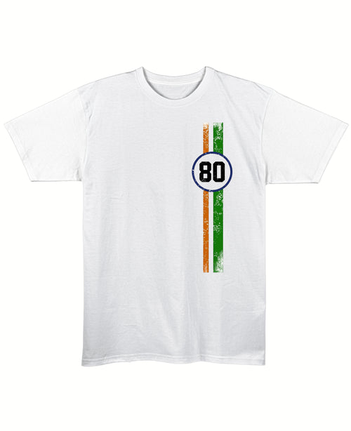 White Regular Fit T-shirt Front Design