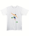 White Regular Fit T-shirt Front Design
