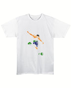 White Regular Fit T-shirt Front Design