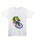 White Regular Fit T-shirt Front Design
