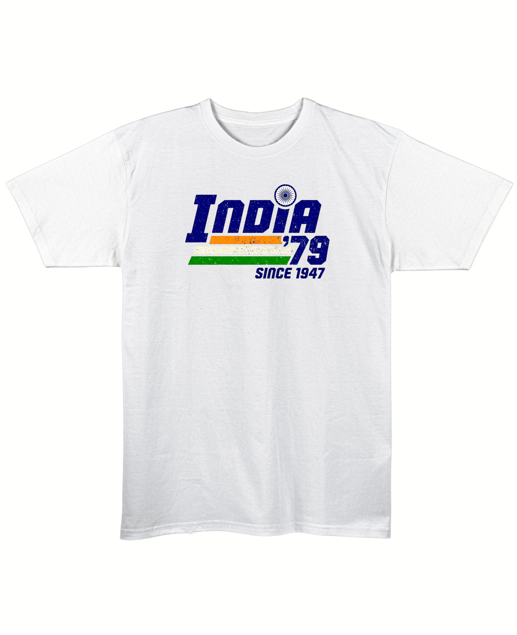 White Regular Fit T-shirt Front Design