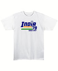 White Regular Fit T-shirt Front Design